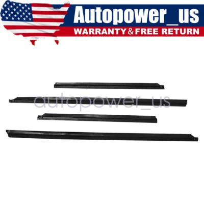 4Pcs NEW Lower Side Door Molding Trim Cover 8D0853959B01C For AUDI A4 Quattro US - Image 1 of 4