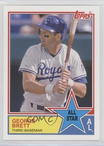 2013 Topps Archives 1983 All-Stars George Brett #83-GB HOF