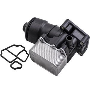 Oil Cooler Housing Assembly W/ Gasket For Audi A4 A5 TT VW Passat Seat Alhambra - Picture 1 of 12