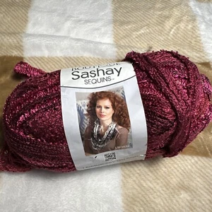 RED HEART~Boutique Sashay Sequins PHLOX Super Bulky Yarn - Picture 1 of 3