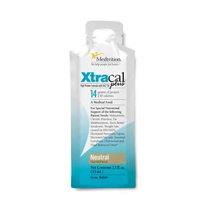 ProSource XtraCal Oral Supplement Neutral Flavor 1 oz. Packet 50 Ct - Picture 1 of 2
