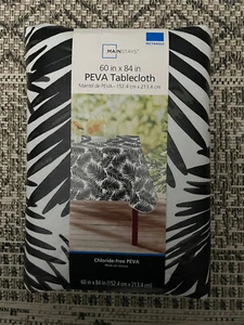 Mainstays Spring-Summer PEVA Vinyl Tablecloth (Really Royal, 60x84) - Picture 1 of 2