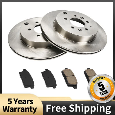 324.6mm Rear Brake Rotors & Ceramic Pads For Mazda CX-9 2007-2015 	3.5L 3.7L - Image 1 of 4