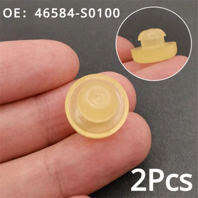 2x Parada de goma de pedal de freno de embrague para Nissan Altima 370Z 350Z Máxima Pathfinder- Foto 1 de 4