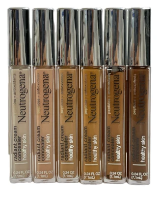 Neutrogena Crema Radiante Corrector Lote de 2 x (0,24 oz / 7,1 ml) Tú eliges el tono Foto 1 de 3