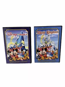 Magic Kingdom Disney Studios 2 DVDs Where Dreams Come True Walt Disney - Imagen 1 de 3