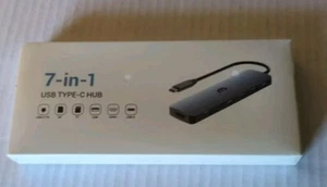 Tiergrade USB C Hub Multiport Adapter, 7-in-1 USB C Docking Station with... - Picture 1 of 3