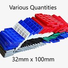 32mm Glazing Packers Floor Glass Shims Window Spacers Flat Plastic Frame Kitchen