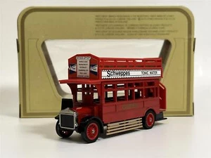 AEC S Type Omnibus 1922 Schweppes Tonic Water Matchbox Y23 - Picture 1 of 7