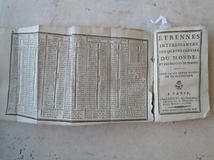 ETRENNES DES QUATRE PARTIES DU MONDE et des troupes de France, 1799. - Picture 1 of 10