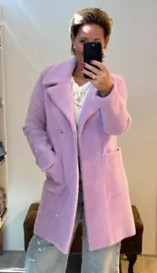 ++NEU++Montereggi Plüsch Mantel Gr.L Kurzmantel Übergangsmantel UVP 330€ - Bild 1 von 3