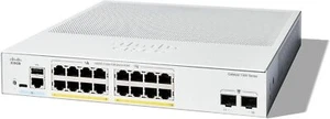 Cisco C1300-16FP-2G Catalyst 16 Port Gig PoE+ 2 Exp 2 SFP Managed Network Switch - Picture 1 of 2
