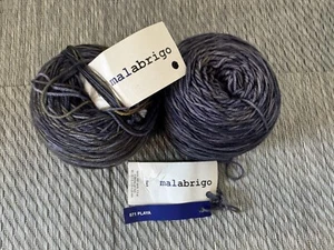 MALABRIGO SOCK YARN Color-Playa 440yds/3.5oz Superwash Merino Lot of 2 - Picture 1 of 2