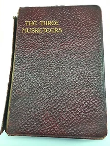 THE THREE MUSKETEERS BY ALEXANDRE DUMAS leather early 1900’s - Bild 1 von 7