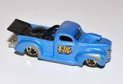 Hot Wheels '40 Ford Pickup R7571 HW Hot Rods 8/10 blu Tip Top  2010 - Immagine 1 di 4