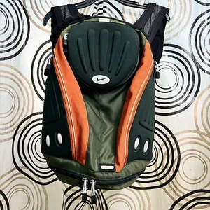 Vintage Nike Air Max 90’s Backpack | One Of One! Olive Green / Orange || CRAZY🔥 - Picture 1 of 9
