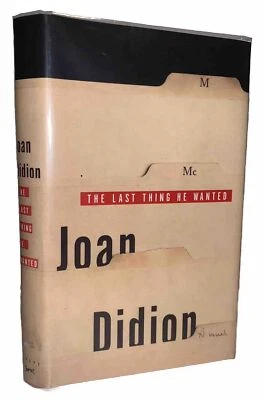 SIGNED, 1996, 1st Ed, JOAN DIDION, THE LAST THING HE WANTED, in DJ - Image 1 of 4