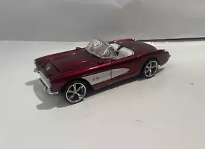 Sunnyside LTD 1957 Corvette Burgundy and White Original Tag 1:24 - Bild 1 von 12