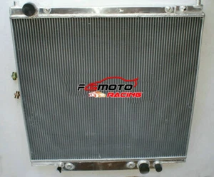 Aluminum Radiator fit ford F250 F350 F450 1999-2005 03 6.8L 7.3L POWERSTROKE AT - Foto 1 di 6