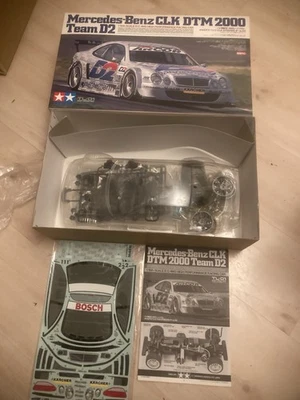 NEW TAMIYA VINTAGE 1/10 RC KIT 58260 TL-01 MERCEDES BENZ CLK DTM 2000 TEAM D2 - Image 1 of 4