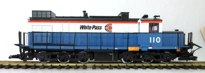 LGB 2055 G Scale White Pass Diesel Engine #110 - Image 1 of 4