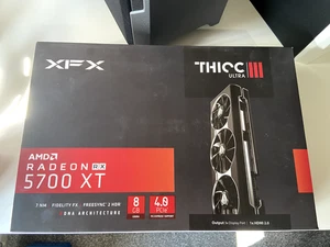 AMD Radeon RX 5700 XT - XFX Thicc III Ultra 8GB Graphics Card - Afbeelding 1 van 5