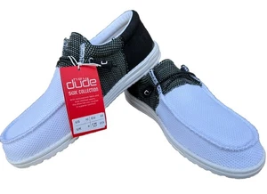 Hey Dude Wally Sox Men's Slip-On Shoe Color Funk  Black Ice, Size 10 - Picture 1 of 4