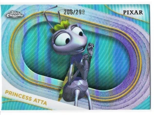 Princess Atta #79 2025 Topps Chrome Disney Pixar - 206/299 - Foto 1 di 8