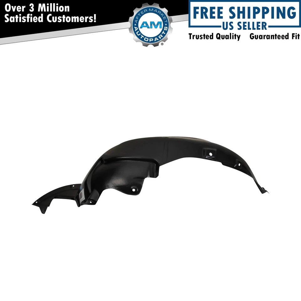 Guardabarros interior delantero derecho negro para Kia Rondo KI1249106 2007-2010 Foto 1 de 3