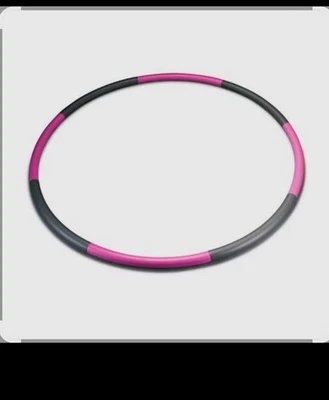 Hula Hoop Fitness Cintura Pesada 36 pulgadas Cubierta de Espuma 8 Secciones Foto 1 de 4