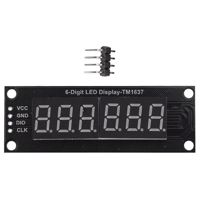 TM1637 LED Display Module for Arduino 6-Digit 7-Segment 0.36''/0.56 Inch Time Cl - Image 1 of 4