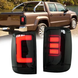 Smoked Lens Rear LED Tail Light Brake Lamp For Volkswagen VW Amarok 2H 2010-2021 - Picture 1 of 8