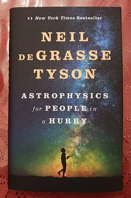Подписанная книга с автографом Нила Деграсса Тайсона — астрофизика для спешащих - Изображение 1 из 4