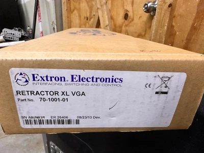 Extron Retractor XL VGA 70-1001-01 Cable Cubby - New In Box - Image 1 of 4