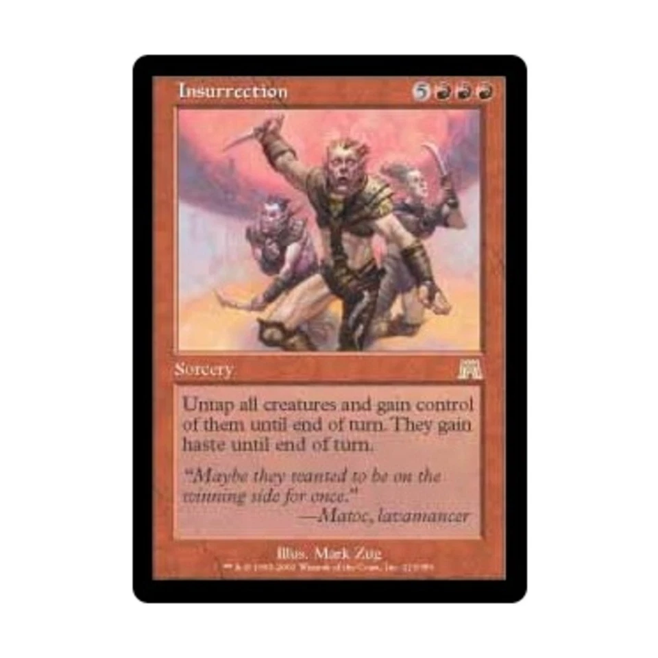 WOTC MtG Onslaught Insurrection (R) EX - Image 1 of 1