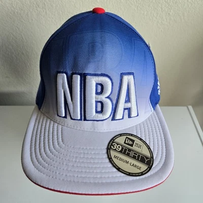 NBA Draft Official Cap Adidas Hat NBA Logo Size L/XL Climalite Ombre New - Image 1 of 4