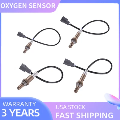 Sensor de oxígeno O2 aguas arriba+aguas abajo para Lexus ES350 Toyota Avalon Camry 3,5 L V6 4 piezas Foto 1 de 4