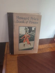 Howard Pyle's Book of Pirates, 1921 Hardcover, Harper & Brothers, K-V Date Code - Picture 1 of 13