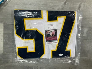 Maglia personalizzata firmata Frank Clark certificata automatica JSA  - Foto 1 di 1