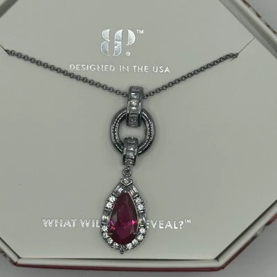 Bomb Party July 2025 Necklace - Always A Blazing Beauty NK91451 - Hematite - Image 1 of 3