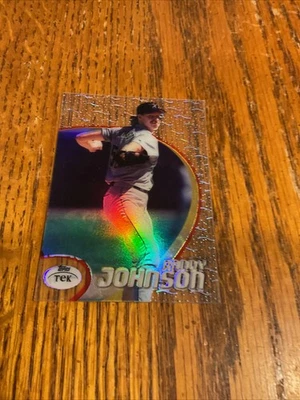 1998 Topps Tek RANDY JOHNSON #39 Pattern #79 Houston Astros Acetate Card SP - Image 1 of 4