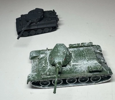 1/64 Corgi T34 Tank & Unimax Tiger Tank - Image 1 of 3