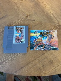 Castlevania III: Dracula's Curse NES w Instruction Manual