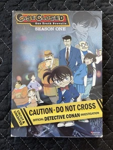 Case Closed One Truth Prevails Season One DVD-4 Disc Set - Picture 1 of 9