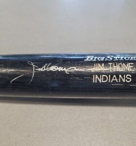 Jim Thome Cleveland Indians Rawlings " Big Stick" Signed Bat
