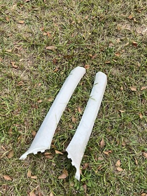 1999-1999 Mercedes-Benz W210 E55 (A) Pillar Panel E320 E430 E300 E55 AMG Genuine - Image 1 of 2