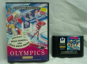 Vintage Winter Olympics Sega GENESIS VIDEO GAME Mega Drive 1993 - Picture 1 of 4