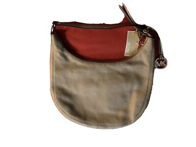 Bolso de Hombro Michael Kors Cremallera Media-Color Bisco Foto 1 de 4