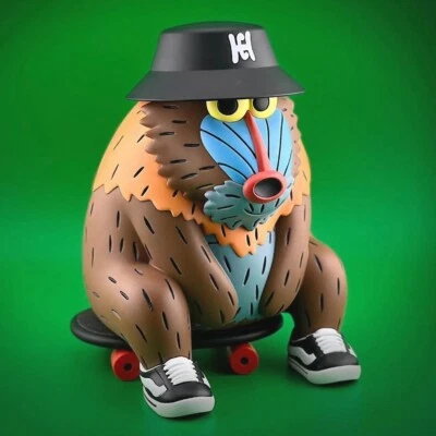 Figura artística de vinilo How2Work Monsters OG Hey Hey Monkey 6" Charr Sofubi POPMART Foto 1 de 4