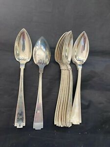 New ListingGorham Etruscan Sterling Silver Set Of 10 Citrus Spoons Not Monogrammed